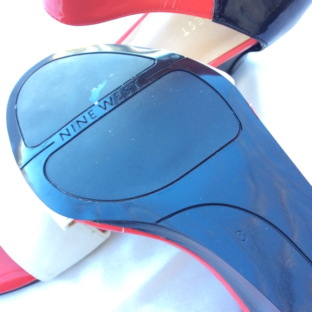 NWOT Nine West Play It Cool wedge heel sandals - Picture 7 of 10